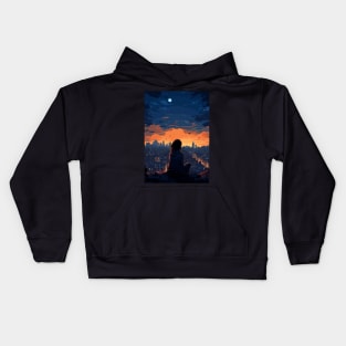 City Lights Serenade Kids Hoodie